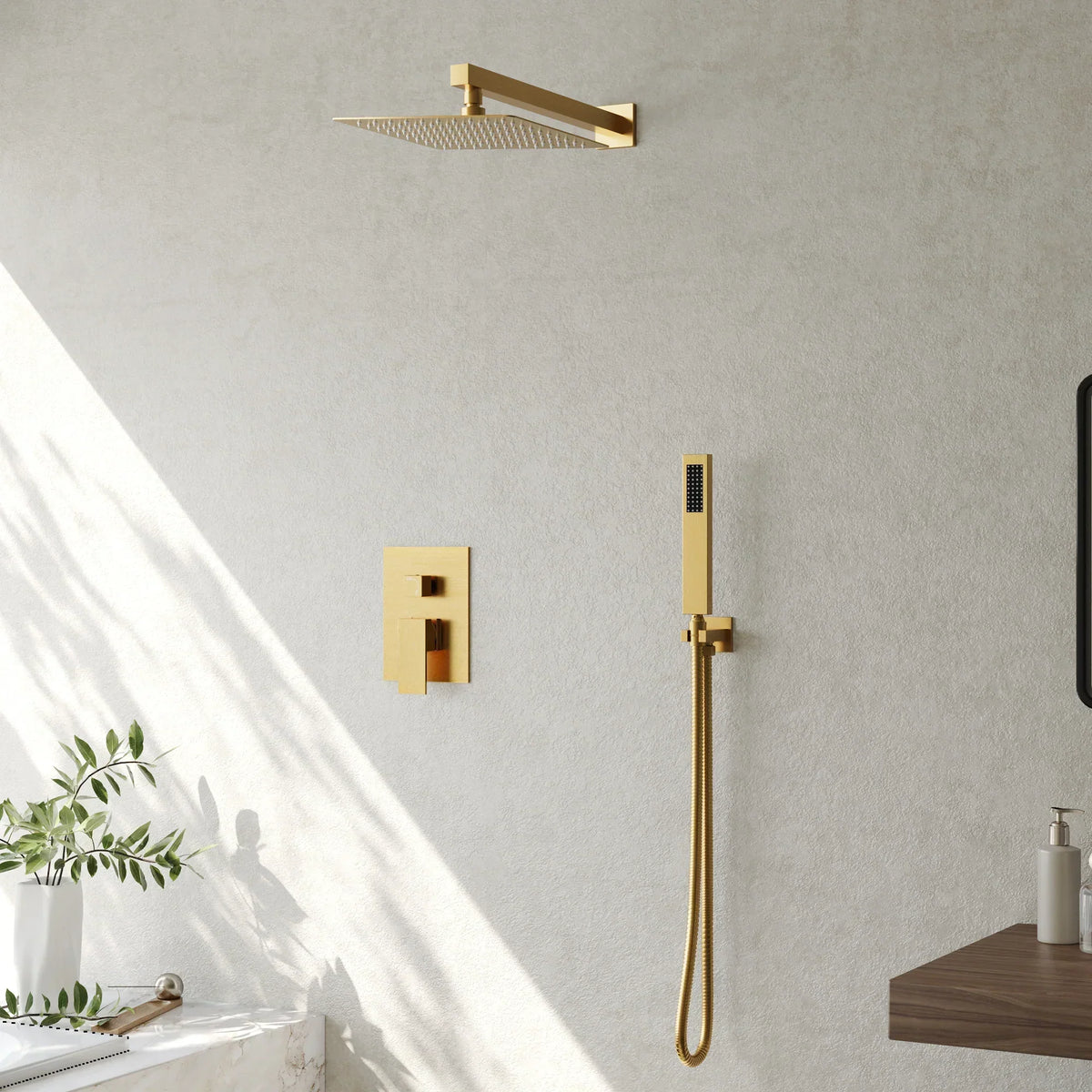 Skogar - Modern Rain Shower Kit for Bathroom