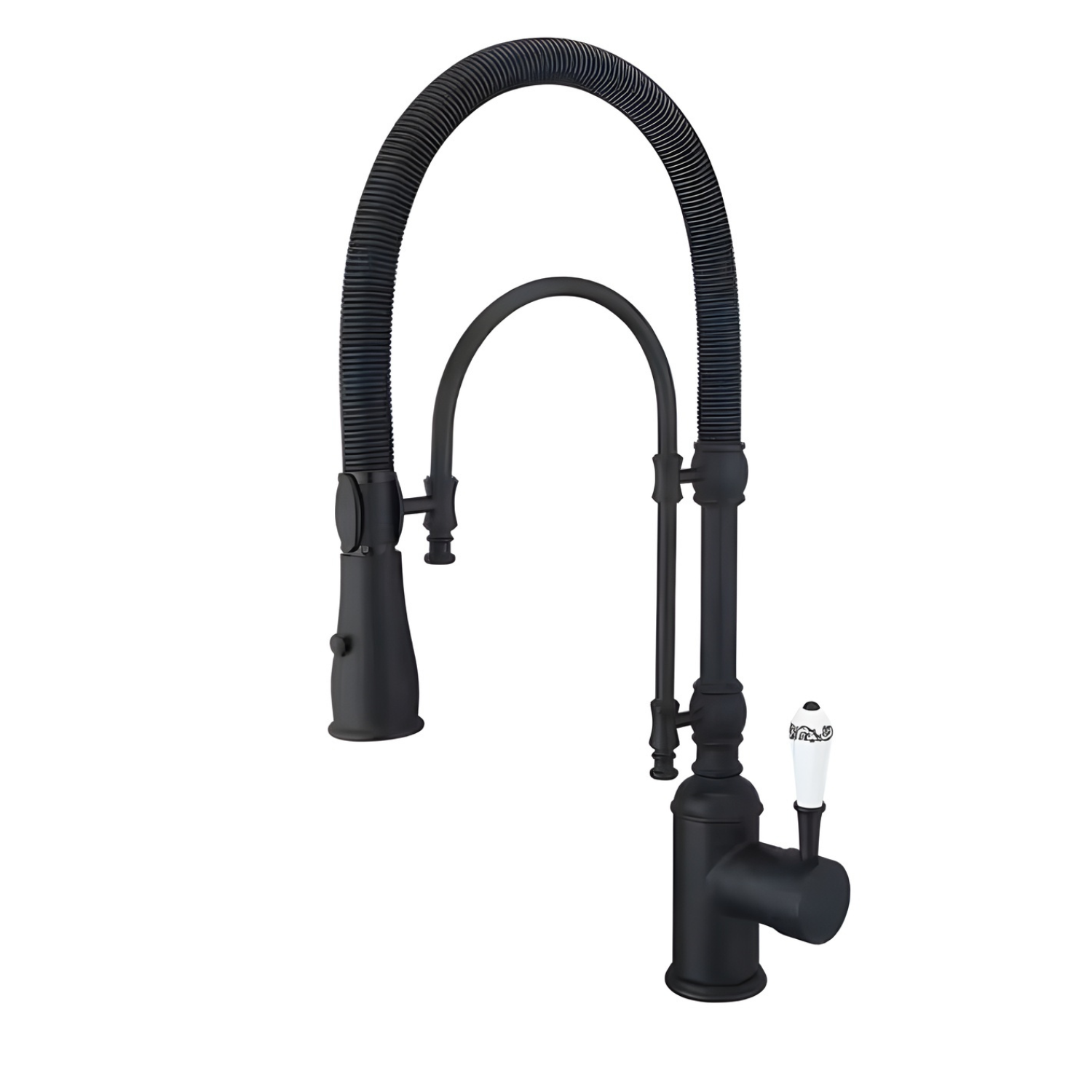 Visby - 360° Pull-Down Kitchen Faucet with Spring Spout Hot & Cold Mixer