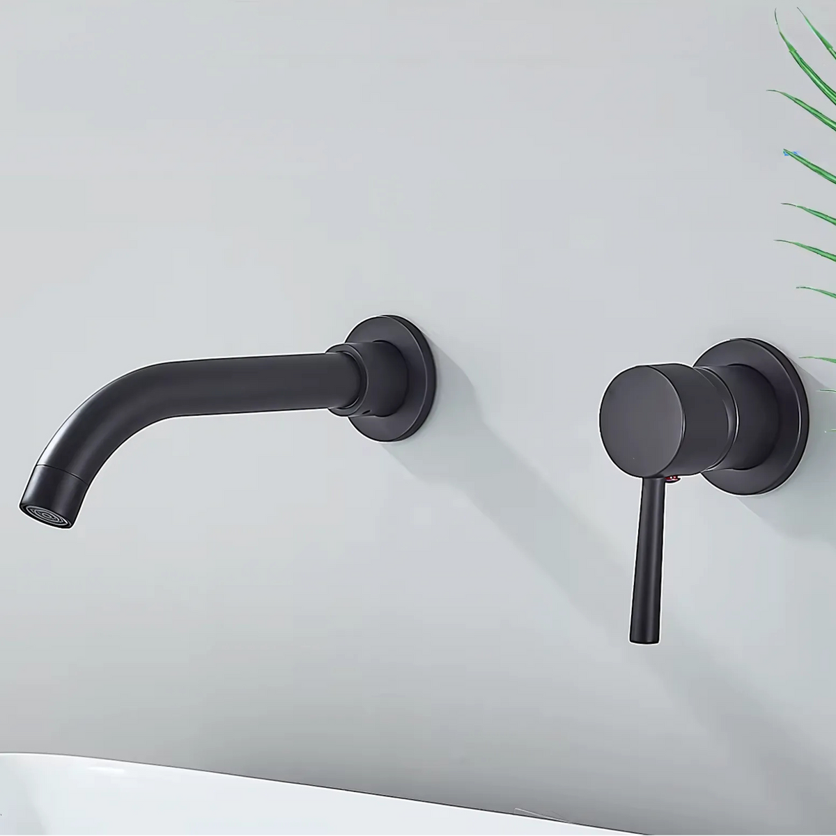 Svartan - Wall Mount Bathroom Faucet