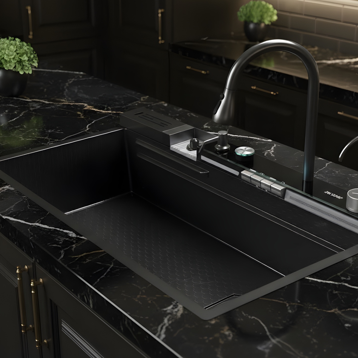 Steinkjer - 34 Digital Multifunctional Kitchen Sink
