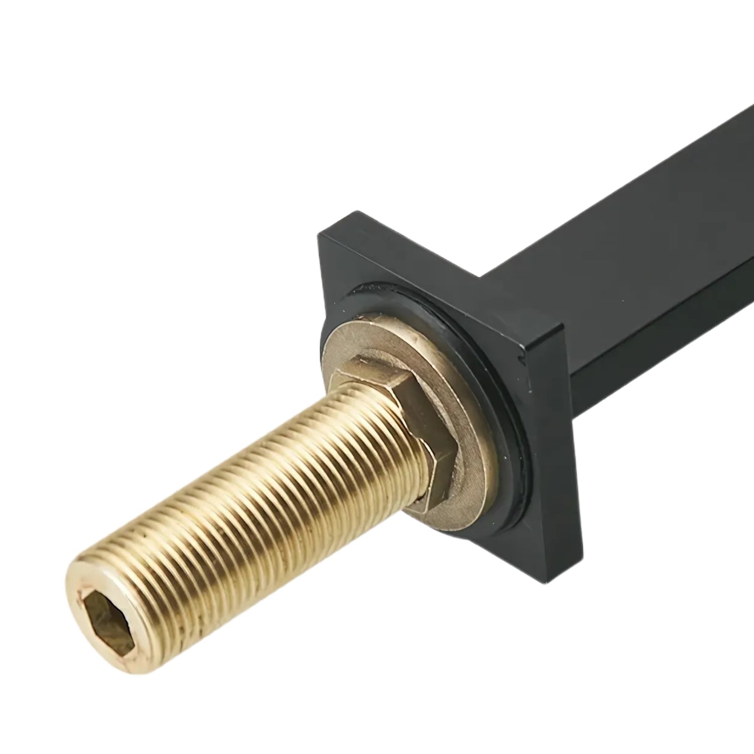 Laxa - Bathroom Faucet Square Design 3-Hole Double Handle Hot & Cold Tap