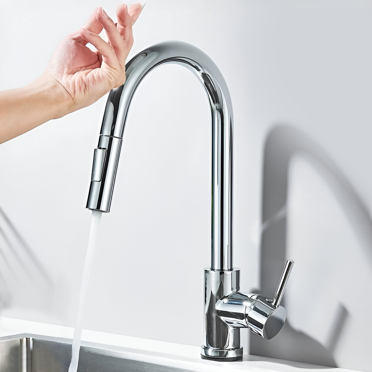 Falkenberg - Touch Kitchen Faucet with Pull-Down Sprayer