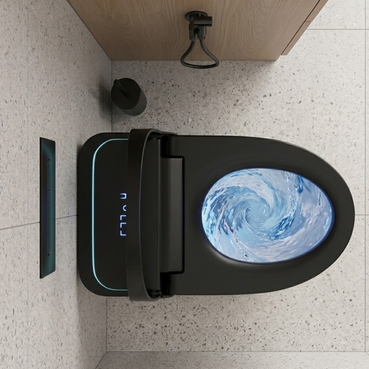 Vasteras - Smart One-Piece Bidet Toilet with Built-In Bidet