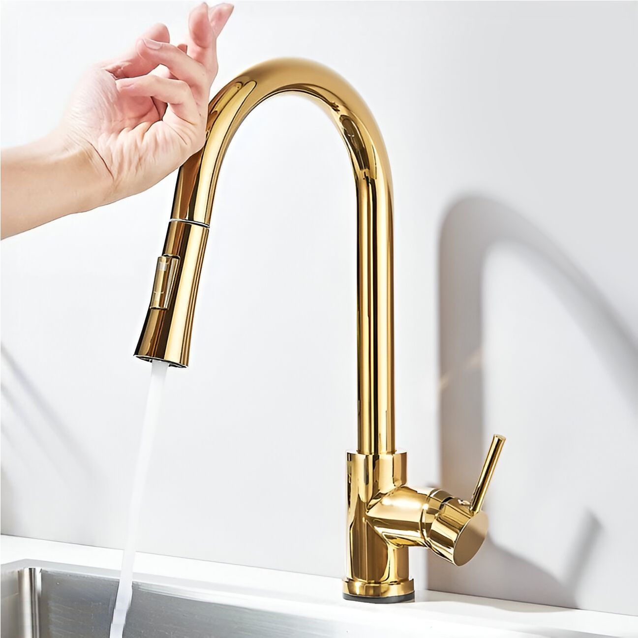 Falkenberg - Touch Kitchen Faucet with Pull-Down Sprayer
