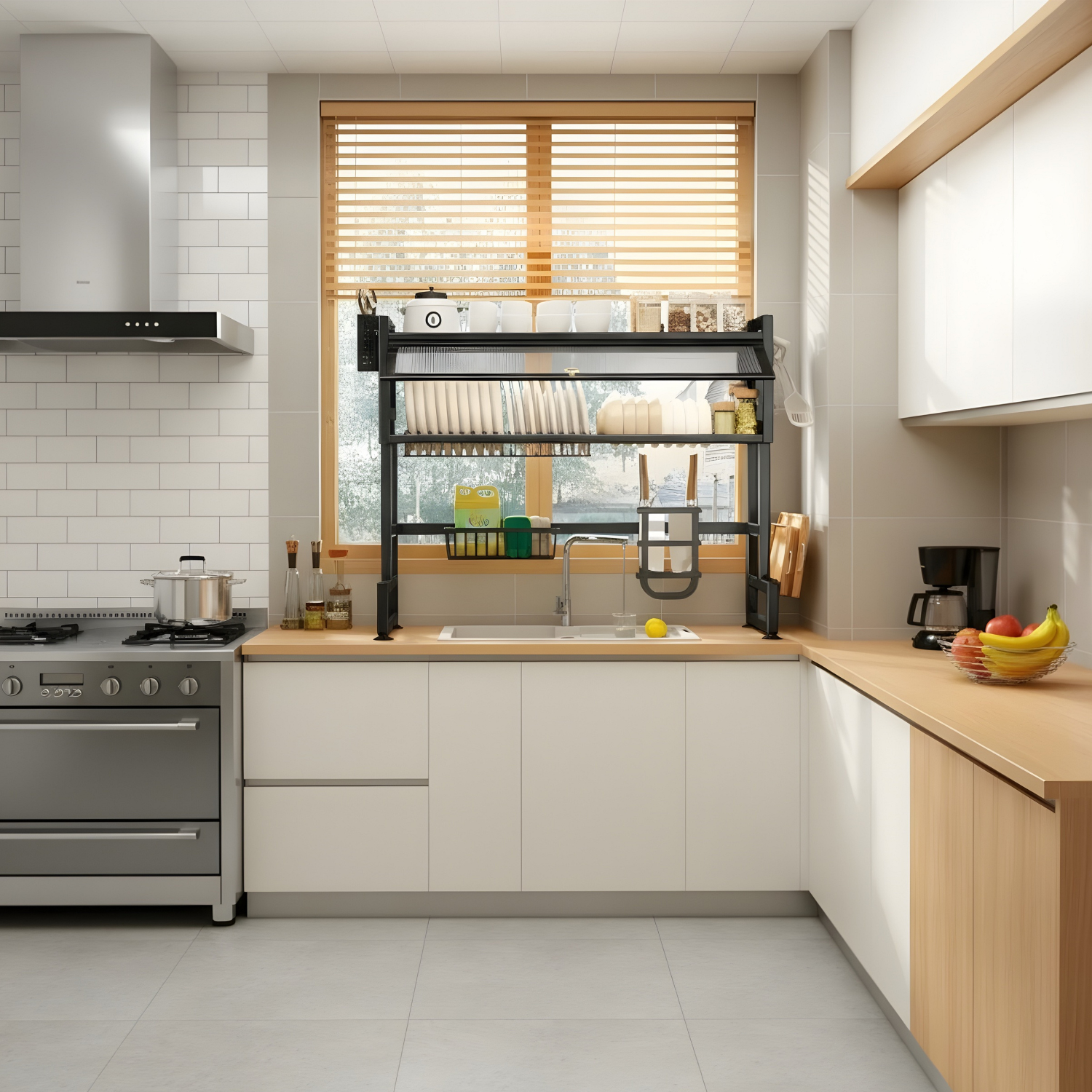 Narvik - Kitchen Over The Sink Dish Rack