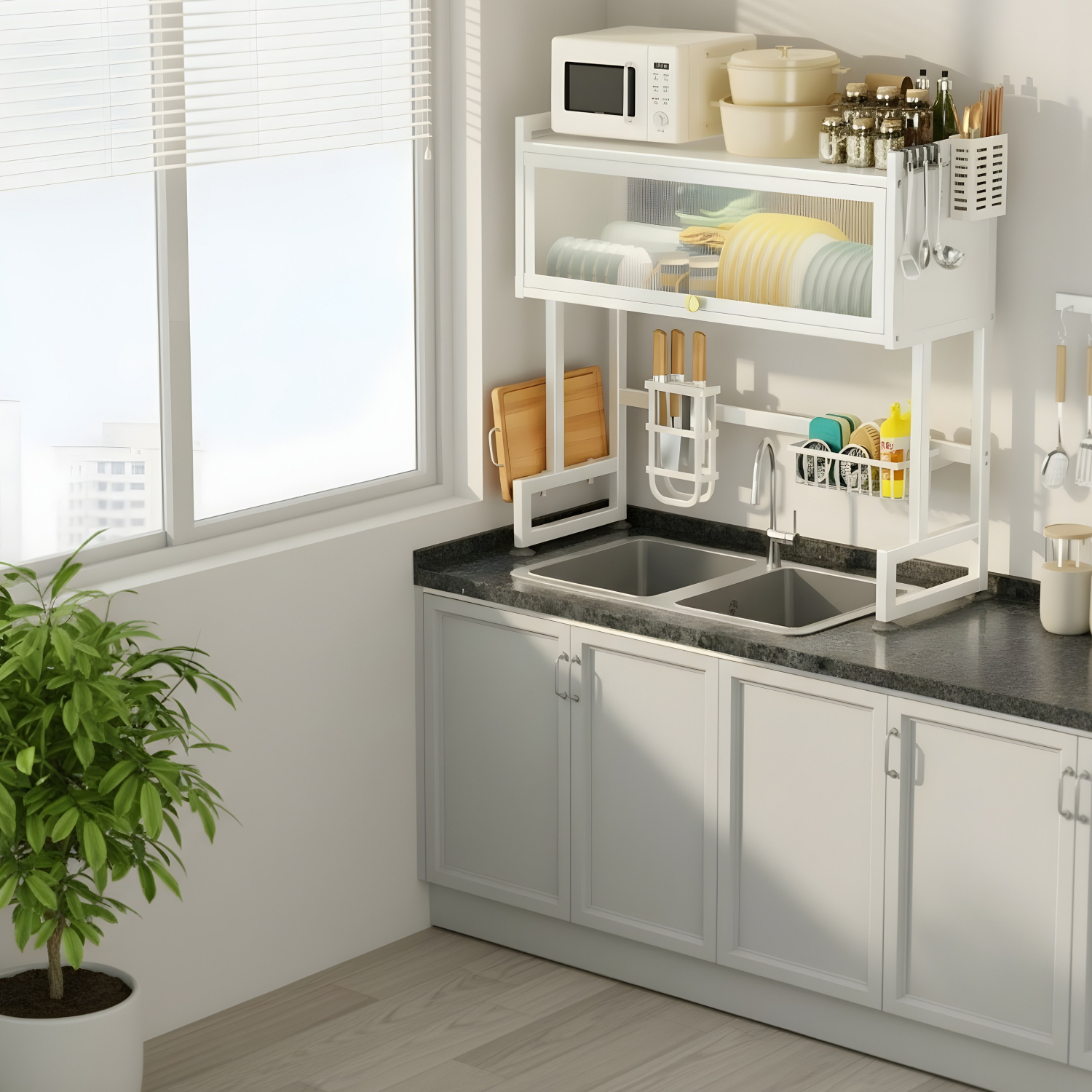 Narvik - Kitchen Over The Sink Dish Rack