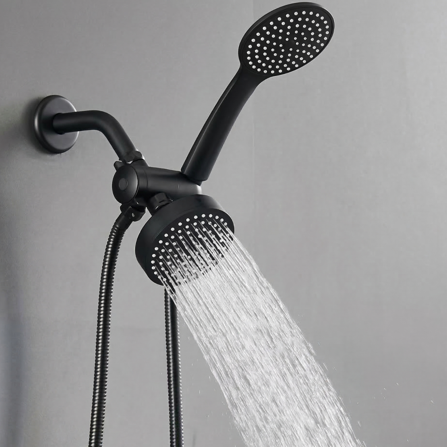 Malaren -  Handheld Shower Set With Bracket Three-way Water Distributor
