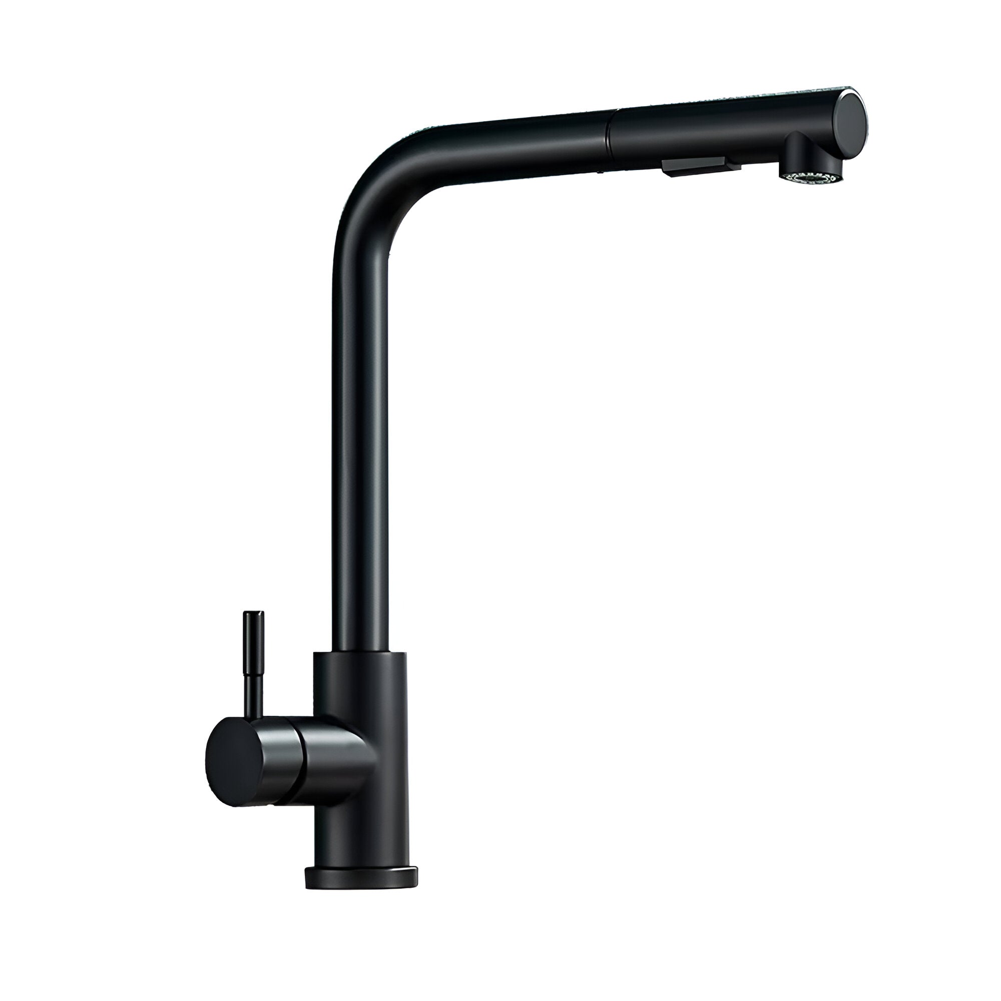 Black Pull-Out Kitchen Faucet