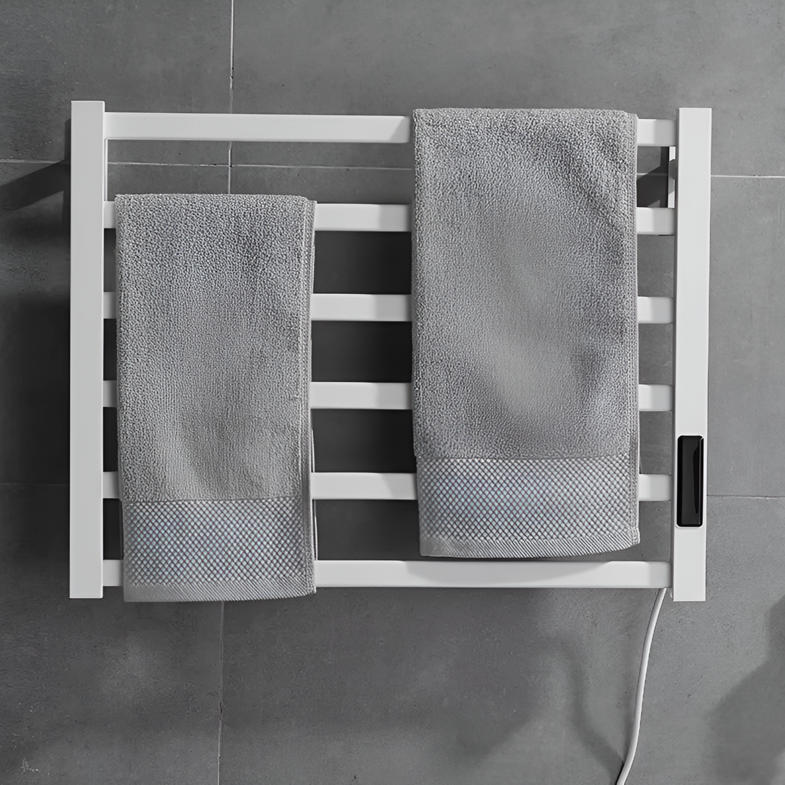 Wall mounted towel bar warmer